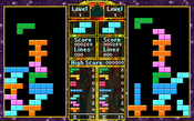 Dual Pit Mode screen from Spectrum HoloByte's "Tetris Classic" for PC, circa 1992.