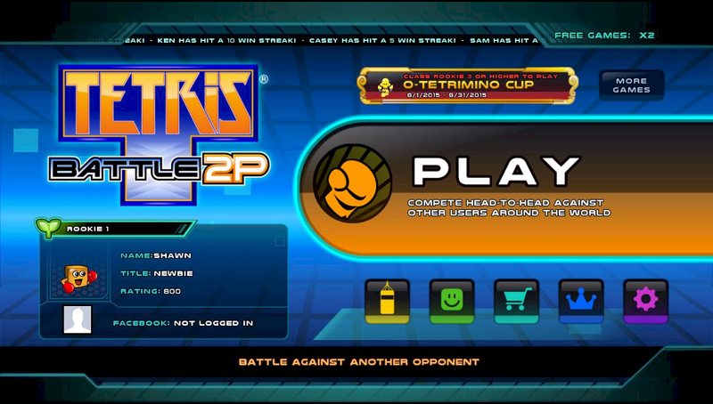 online tetris battle 2p