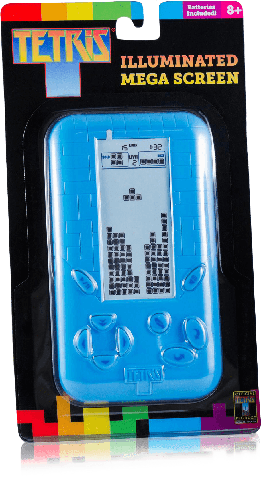 Tetris Illuminated Mega Screen Handheld Game 2012 NIB GR8 GAME MUST HAVE DURING 