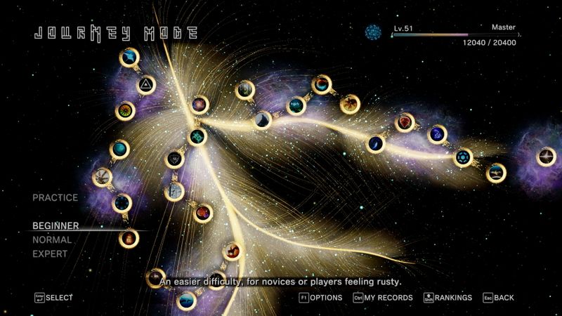 File:Tetris Effect Connected (Steam) Journey Mode menu.jpg