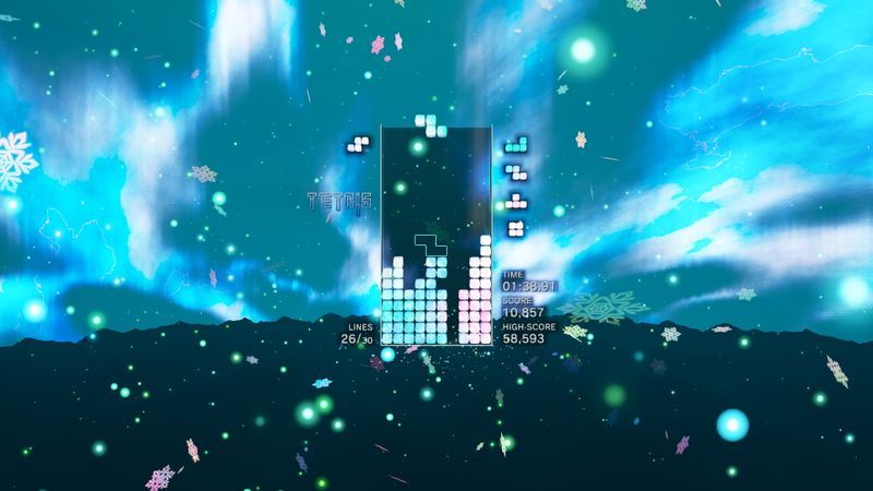 File:Tetris Effect Connected (Steam) Stage 18 Aurora Peak.jpg