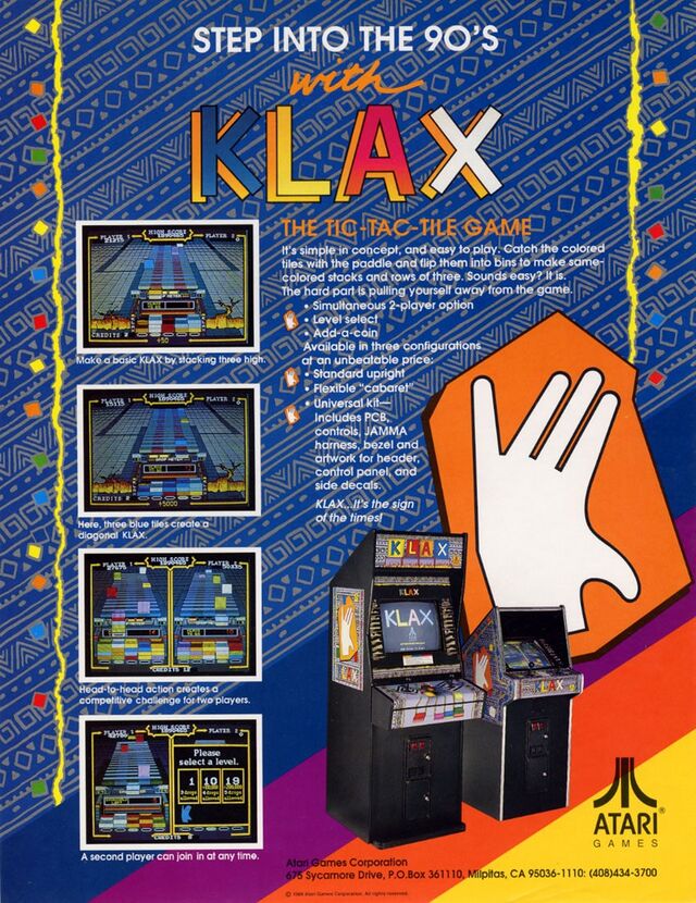 KLAX(クラックス)アーケードゲーム基板 640px-Klax-arcade_flyer.jpg