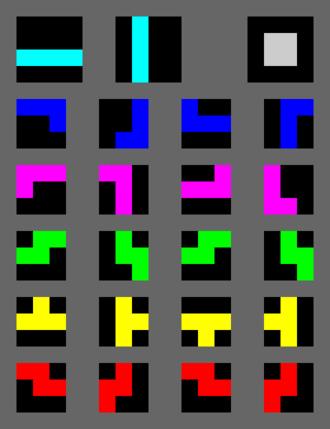 tetris pieces