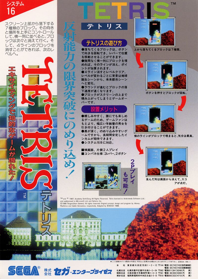 Tetris (Sega) - TetrisWiki